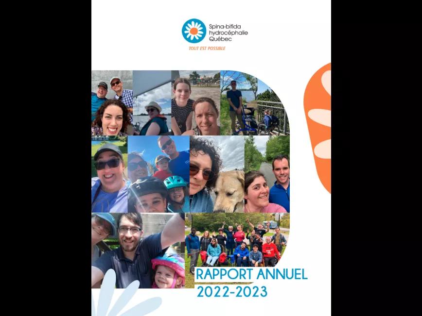 Couverture du rapport annuel 2022-2023
